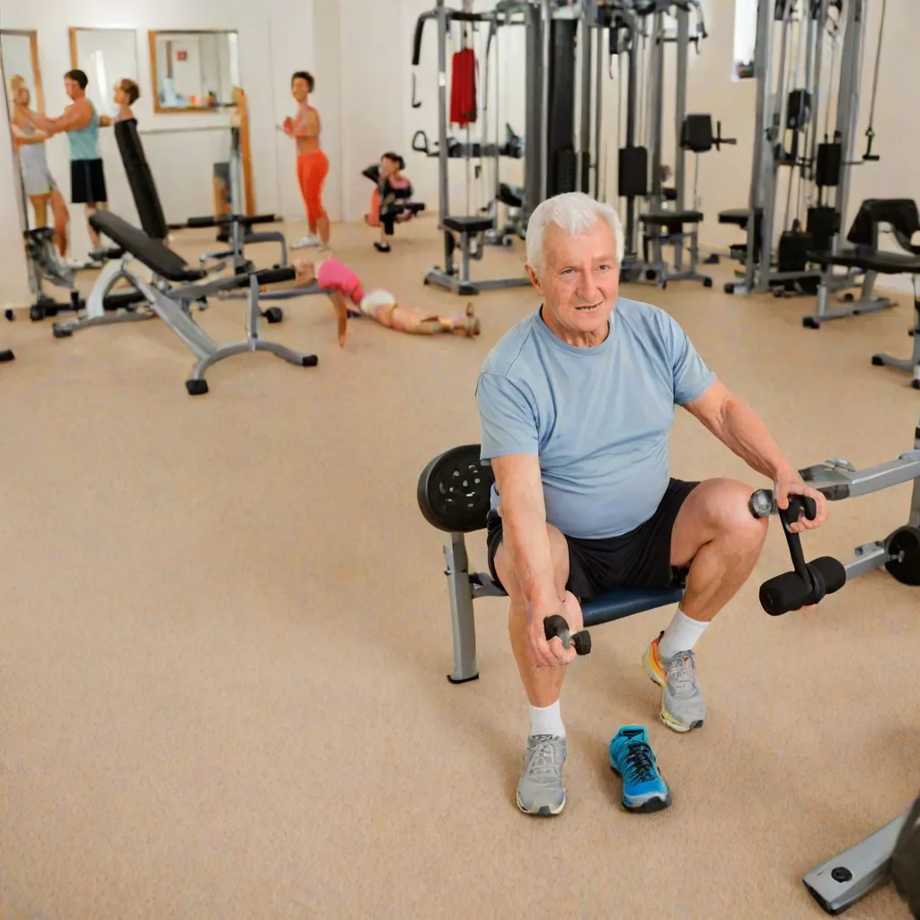 Brzuch do poprawki – ćwiczenia dla seniora