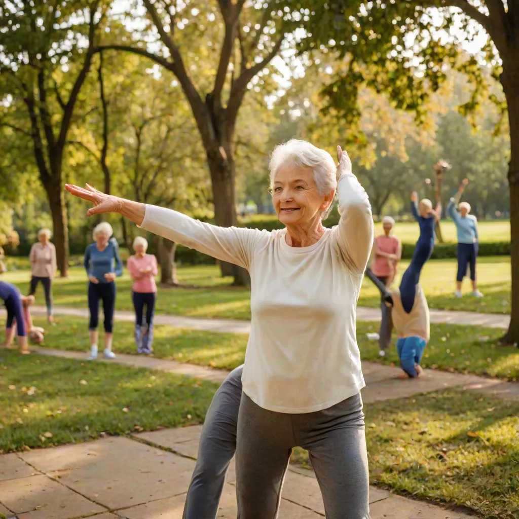 Poranna gimnastyka dla seniorów – ćwiczenia na start dnia