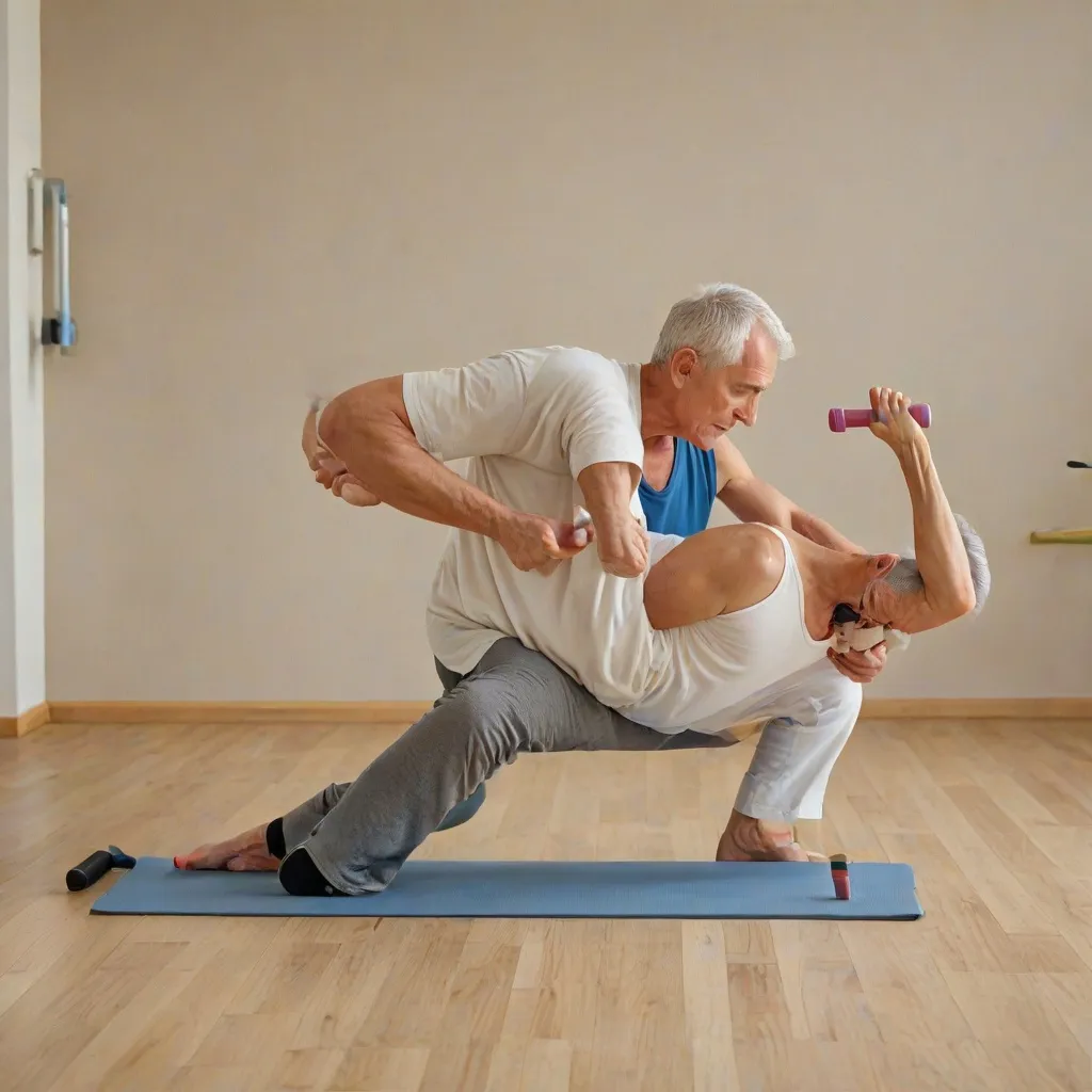 Ćwiczenia na kręgosłup piersiowy dla seniorów