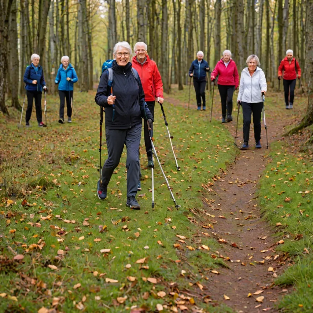 Nordic walking dla seniorów – przeciwwskazania